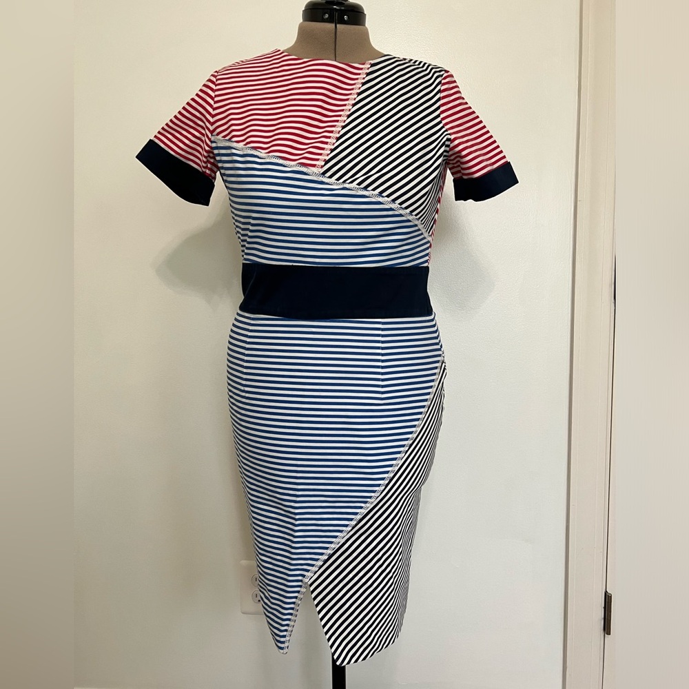 United Colors of Benetton Nautical Striped Dress